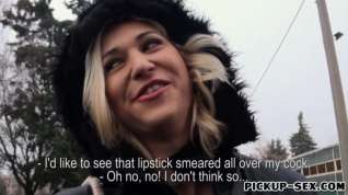 Online film Slutty amateur European chick Linda Ray banged for cash