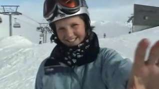 Online film Czech paramours snowboarding