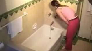 Online film Hot masturbation of my girl in bathroom. Hidden cam