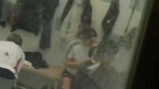 Online film Voyeur clip of sluts in a lockerroom