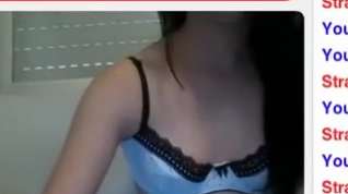 Online film Tiny tits immature masturbates on webcam