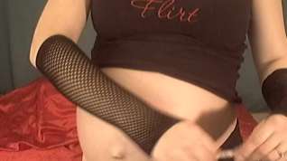 Online film A cute pregnant immature chats with me