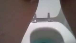 Online film Fingering my tight in the bathroom