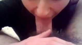 Online film  immature girlfriend blows on some knob