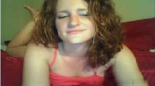 Online film Curly redhead Masturbate Webcam