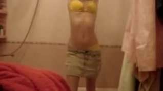 Online film Russian immature slut in bathroom