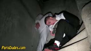 Online film Frenchie bj in stairwell
