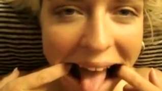 Online film Sexually Lustful golden-haired woman i'd like to fuck gets hawt facial