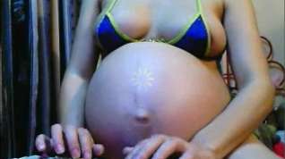 Online film Pregnant Latina immature gives me a show