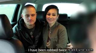 Online film Fake taxi driver in threesome with couple