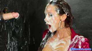 Online film Virus Vellons gets a bukake shower