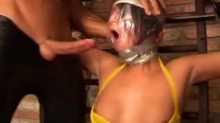 Online film Girl in nylon mask gets fucked BDSM style