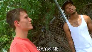 Online film Interracial gay in doggie