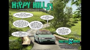 Online film 3D Comic: Hippy Hills. Episode 1