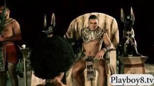 Online film Tight afro haired ebony screwed up by horny pharaoh