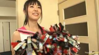 Online film Cheerleader Tsubomi Shows Off Her Splits As She´s Fucked