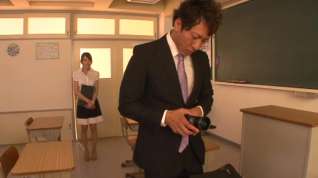 Online film Beautiful Japanese babe Rio horny teacher gets cock
