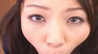 Online film Rina Koizumi Asian model gets bukkake initiation