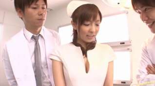 Online film An Mashiro Japanese bombshell nurse is sexy