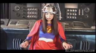 Online film Ren Aizawa naughty Asian babe in costume gives superb headjob