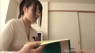 Online film Amazing Japanese girl Ai Uehara engulfs and rides cock