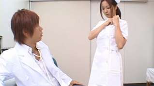 Online film Manaka Kazuki Hot Japanese nurse is kinky