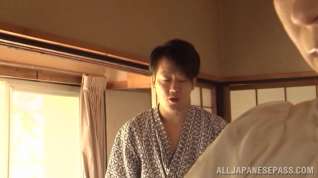 Online film Hisae Yabe is a hot mature babe in position 69