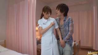 Online film Akiho Yoshizawa Japanese nurse has sex in the hospital