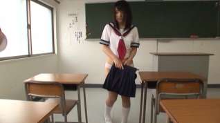 Online film Tsuna Nakamura horny schoolgirl gets sex toy gangbang