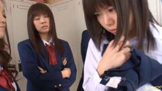 Online film Anri Nonaka and Kurumi crazy Asian schoolgirls have sex