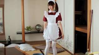 Online film Sayaka Yuuki Gets Him Cumming Hard In Her Maid Outfit