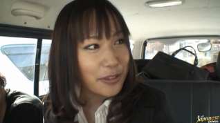 Online film Kasumi Uemura Japanese office lady is a kinky chick who enjoys car sex!