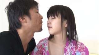 Online film Tsuna Nakamura naughty Asian teen in kimono creampied