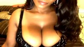 Online film Ebony webcam: Pat