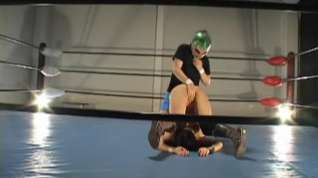 Online film Busty hairy Jap banged in a wrestling ring