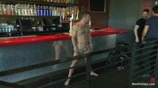 Online film Muscled Bartender Gets Taken Down Bound and Edged
