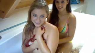 Online film two Gals Take Up With The Tongue And Fuck In Hawt Tub