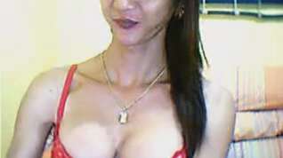 Online film Hot Tranny Jerks Off And Cums