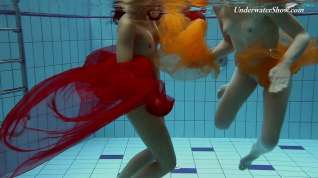 Online film UnderwaterShow Video: Krasula Fedorchuk and Liza Rachinska
