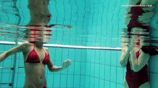 Online film UnderwaterShow Video: Nina Markova and Zlata Oduvanchik