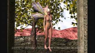 Online film 3D Animation: Fairy and Dragon