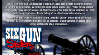 Online film 3D Comic: Six Gun Sisters. Episode 1