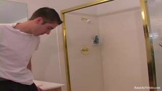 Online film RaunchyTwinks Video: Blain and Nathan's anal bathtub