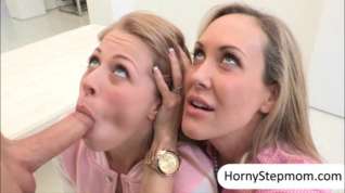 Online film Brandi Love and Zoey Monroe crazy 3some
