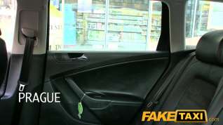 Online film FakeTaxi: Disappointed professional in back seat anal