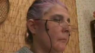 Online film Granny with glasses fucked and facialized