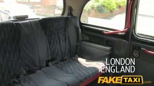 Online film FakeTaxi: Youthful blond takes money for backseat blow job