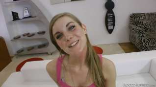 Online film Horny blonde who likes big manhoods does a fine blowjob