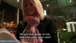 Online film PublicAgent: Cute Blonde wins More than she Wanted