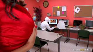 Online film Big Tits at School: Licking in the Library